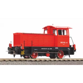 PIKO H0 52637 dyzelinis lokomotyvas BR 312 EBS (paruoštas DCC, PluX22)