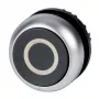 Eaton M22-D-S-X0 mygtuko pavara, juoda, plokščia, momentinė, metalinis priekinis žiedas, 22,5 mm 216609
