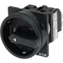Eaton T0-1-102/EA/SVB-SW fiksuojamas kumštelinis jungiklis 20 A 1-polis 90° juodas