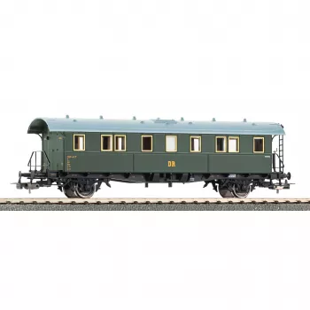 PIKO 53195 H0 DR Saksonijos keleivinis vagonas B tipo, III era, žalias