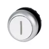 Eaton M22-DR-W-X1 plokščias baltas fiksacinis mygtuko aktuatorius, 22,5 mm, IP67/IP69K