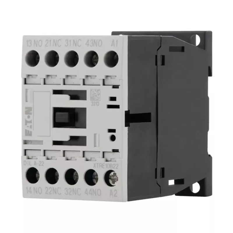 Eaton DILA-22 kontaktorinė relė, 4 polių, 2NO+2NC, 24 V AC 50 Hz ritė 276386