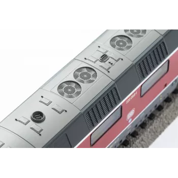 PIKO 59727 H0 garso dyzelinis lokomotyvas BR 220 DB IV su PIKO garso dekoderiu