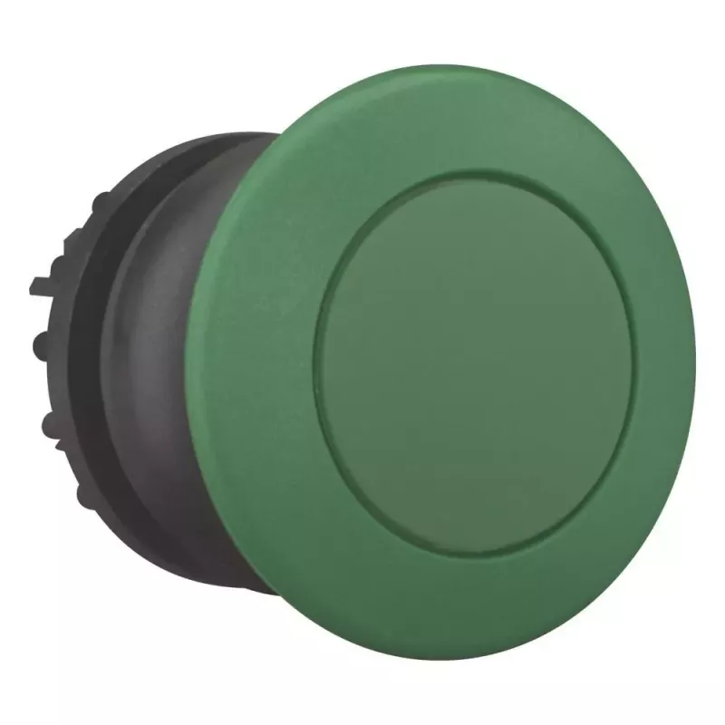 Eaton M22S-DP-G grybo formos mygtukas su fiksacija, žalias, 38 mm, 216717