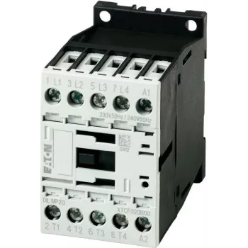 Eaton DILM7-01 kontaktoriuss, 3 polių, 24 V DC ritė, 7 A, 3 kW, 1 NC pagalbinis, IP20 276600