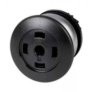 Eaton M22-DP-S-X spaudžiamasis mygtukas su plokščiu aktyvatoriumi, momentinis, juodas, 22,5 mm, IP66/IP67/IP69K 216728