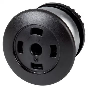 Eaton M22-DP-S-X spaudžiamasis mygtukas su plokščiu aktyvatoriumi, momentinis, juodas, 22,5 mm, IP66/IP67/IP69K 216728