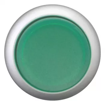 Eaton M22-DRLH-G iškilus žalias mygtuko aktuatorius, tuščias, 22,5 mm 216796