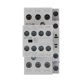Eaton DILM25-32 3 polių galios kontaktorius, 230 V AC ritė, 11 kW, 25 A, 3NO + 2NO/2NC pagalbiniai 277228