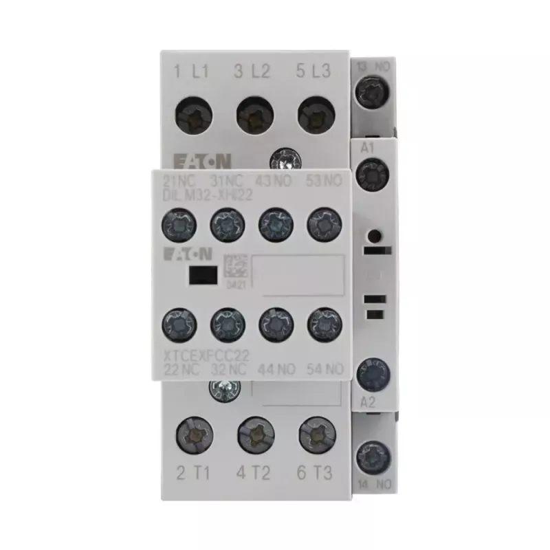 Eaton DILM25-32 3 polių galios kontaktorius, 230 V AC ritė, 11 kW, 25 A, 3NO + 2NO/2NC pagalbiniai 277228