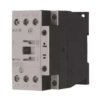 Eaton DILM32-01(RDC24) galios kontaktorius, 3 polių, 32 A, 24-27 V DC ritė, 1 NC pagalbinis 277306