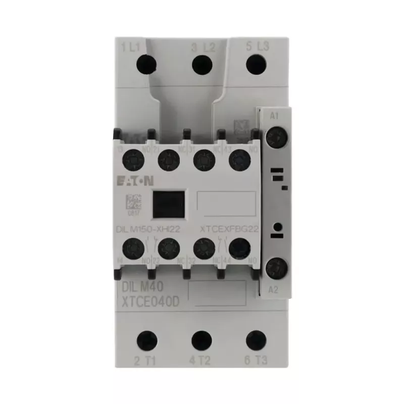 Eaton DILM40-22 3 polių variklio kontaktoriuss 40A 18,5kW 230V AC ritė 277798