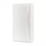 Eaton BC-A-4/52-TW-G 4 eilių paviršinio montavimo mažasis skirstomasis skydas, 52 moduliniai vienetai, permatomos durys, baltas 110160
