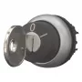 Eaton M22-WRS-MS2 raktinis perjungiklis, 2 padėtys, fiksuojamas, titano spalvos priekinis žiedas, MS2 raktas, 22,5 mm montavimas 111778