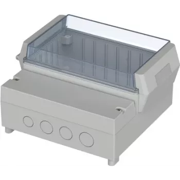 Bopla RCP 1600 valdiklio korpusas 166 x 161 x 93 mm šviesiai pilkas ABS/polikarbonatas 41160109