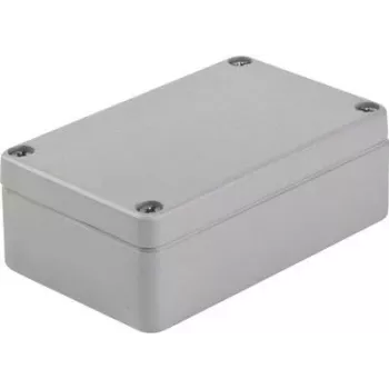 Bopla universali dėžutė 98 x 64 x 34 mm aliuminis sidabriškai pilka RAL 7001 A 102 (01102000.MT2)