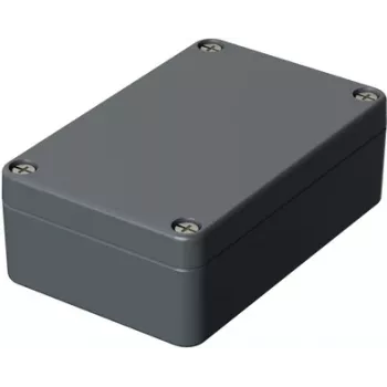 Bopla universali dėžutė 98 x 64 x 34 mm aliuminis sidabriškai pilka RAL 7001 A 102 (01102000.MT2)