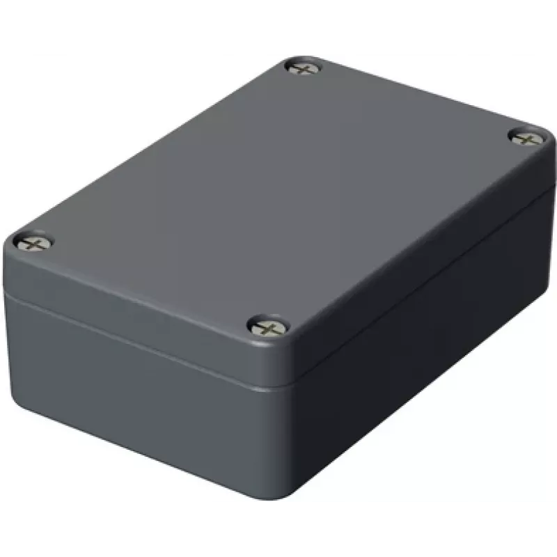 Bopla universali dėžutė 98 x 64 x 34 mm aliuminis sidabriškai pilka RAL 7001 A 102 (01102000.MT2)