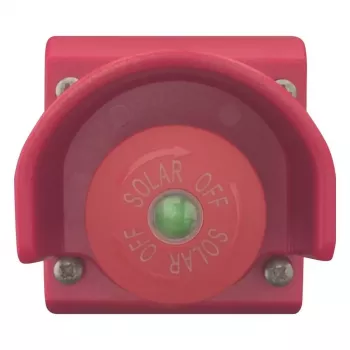 Eaton M22-SOL PV valdymo jungiklis-atjungiklis, 230V AC, 6A, 1NO+1NC, IP67/IP69K, su apsaugine apykakle 150644