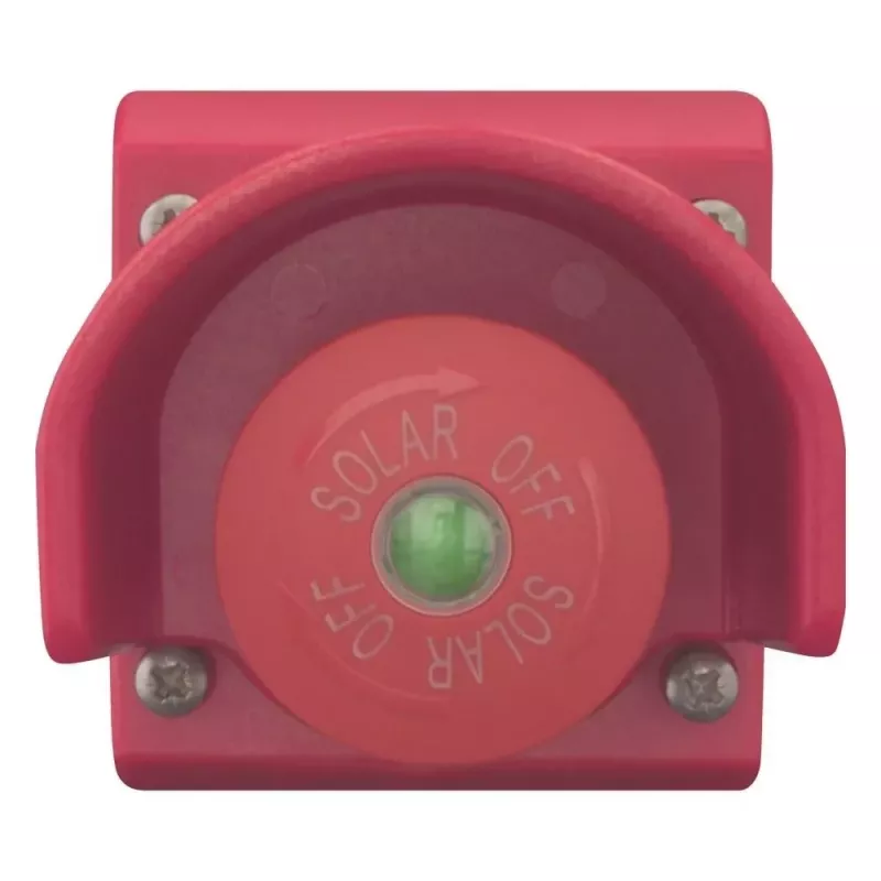 Eaton M22-SOL PV valdymo jungiklis-atjungiklis, 230V AC, 6A, 1NO+1NC, IP67/IP69K, su apsaugine apykakle 150644