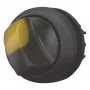 Eaton M22S-WLKV-Y perjungiklio pavara, 3 padėčių, rankenėlė, juoda, plastikinis priekinis žiedas 284543