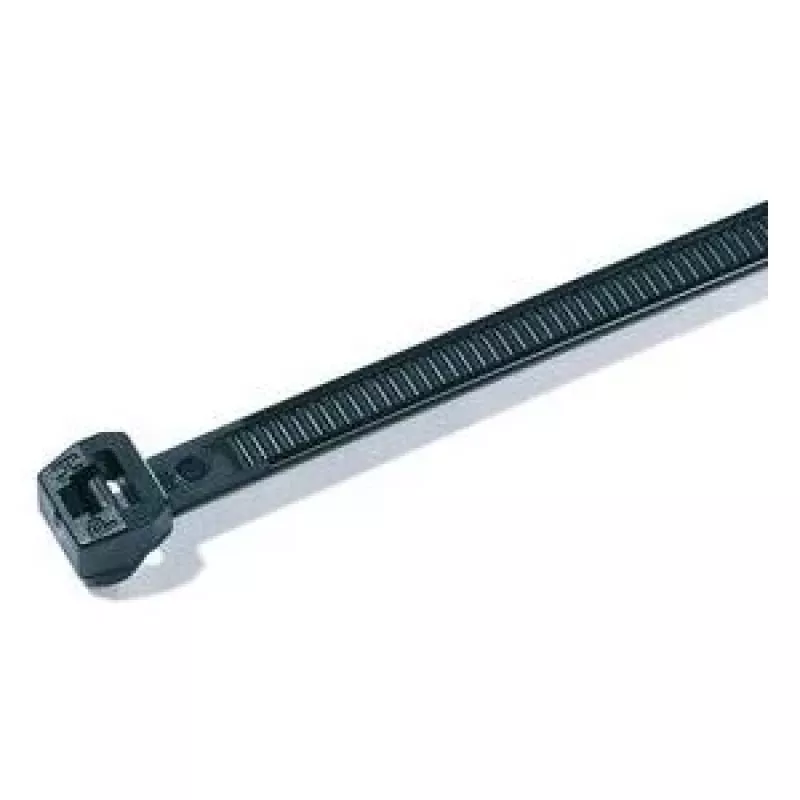 HellermannTyton OS serijos išoriniu dantuku kabelių raištis 200 x 3,4 mm juodas 100 vnt. T30LOS-HS-BK-C1 118-04900