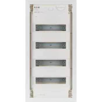 Eaton KLV-48HWP-F įleidžiamas paskirstymo skydas, 4 eilės, 48 moduliai, baltos plieno durelės 178812
