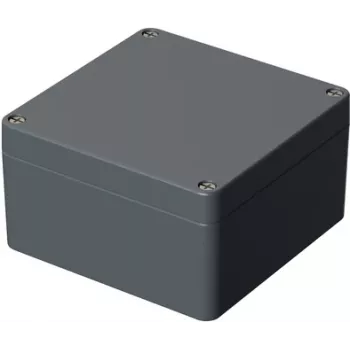 Bopla universali dėžutė 160 x 160 x 90 aliuminis sidabrinė pilka (RAL 7001) A 125 01125000.H