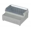 Bopla RCP 2000 valdiklio korpusas 213 x 185 x 104,5 mm, šviesiai pilkas ABS/PC IP65 41200309