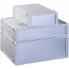 Bopla ULTRAMAS UM32009L+2X FP30009 Stalviršio korpusas, ABS, šviesiai pilkas, 157,5 x 62,2 x 199 mm 55320000.MT6