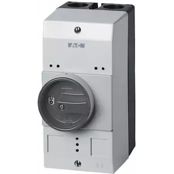 Eaton CI-PKZ0-GM tuščias korpusas su sukimosi jungikliu, 158 x 80 x 126 mm, juodas/pilkas 260089