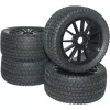 Reely 1:8 Buggy komplektiniai ratai Street 10 stipinų juodi 4 vnt. (RA093SBA1)