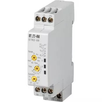 EATON ETR2-69 daugiafunkcis laiko relė 0,5 s–100 h (262689)