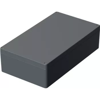 Bopla A-Series universalių korpusų dėžutė 400 x 230 x 111 mm, aliuminis, sidabriškai pilka RAL 7001 01168000.H