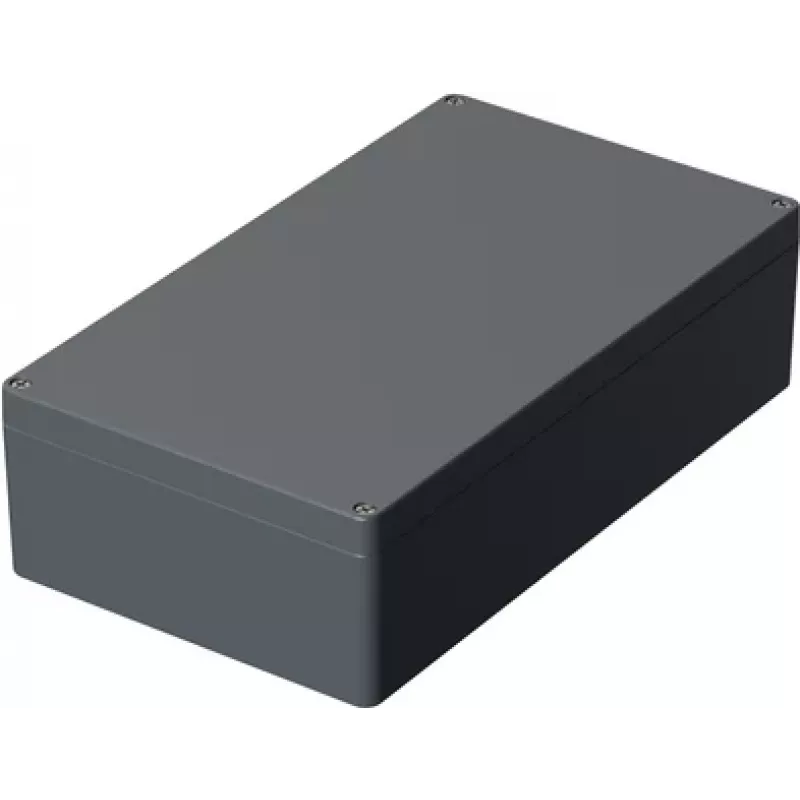 Bopla A-Series universalių korpusų dėžutė 400 x 230 x 111 mm, aliuminis, sidabriškai pilka RAL 7001 01168000.H