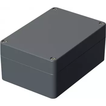 BOPLA A 126 01126000.MT1 universali dėžė, aliuminis, 200 x 140 x 91 mm, sidabriškai pilka (RAL 7001)