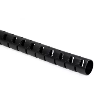 HellermannTyton Helawrap 10 mm juodas polipropileno spiralinis kabelių apvyniojimas 25 m 161-64204