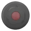 EATON M22S-PVLT apšviestas avarinio sustabdymo mygtuko aktuaratorius, atleidžiamas pasukant, juoda grybo formos galvutė, 38 mm, IP66/IP67/IP69K 271540
