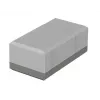 Bopla EG 1250 stalinis korpusas, 125 x 67 x 50 mm, polistirenas, šviesiai pilkos spalvos RAL 7035, 32125002