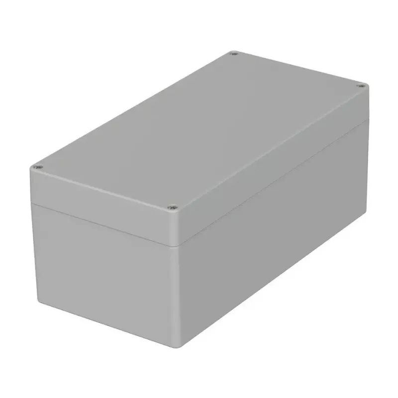 BOPLA universali dėžutė iš polikarbonato, šviesiai pilka, 240 x 120 x 100 mm, M 242 (02242000)