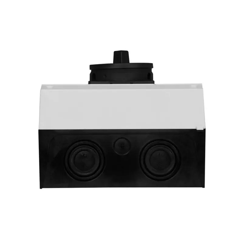 Eaton P3-100/I5/SVB-SW/HI11 3 polių pagrindinis jungiklis 100 A, paviršinio montavimo, IP65, raudona/geltona rotacinė rankena, užrakinamas, 1NO+1NC 207375