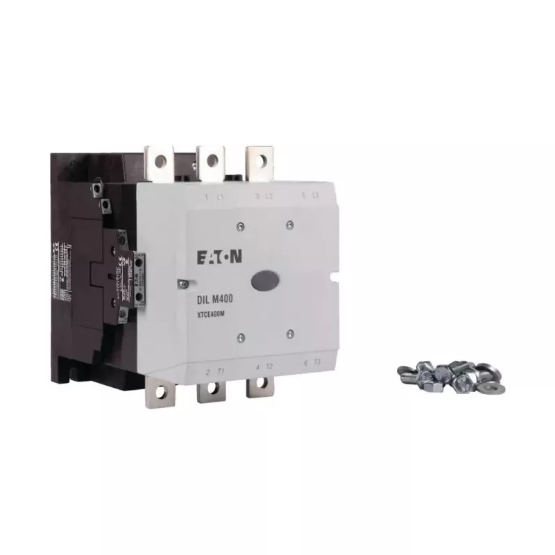 Eaton DILM400/22 RA250 galios kontaktorius, 3 polių, 200 kW AC-3, 400 A, 250 V AC ritė, 2NO+2NC 208209