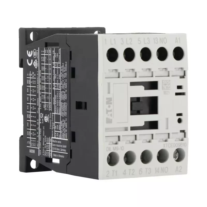 Eaton DILM9-10(24V50HZ) kontaktorius, 3 polių, 24 V AC ritė, 9 A, IP20 276677