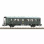Piko H0 53192 Sachsenwagen Bp keleivinis vagonas DR III epocha žalias