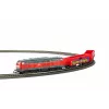 PIKO 57032 Kids Start-Set krovininis traukinys BR 218 DB AG su dviem Eaos atvirais vagonais
