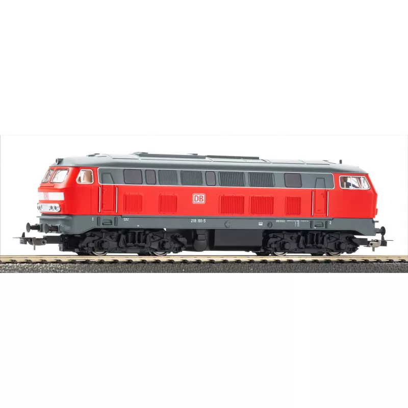 PIKO 57032 Kids Start-Set krovininis traukinys BR 218 DB AG su dviem Eaos atvirais vagonais