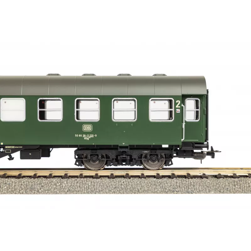 PIKO 58860 H0 perstatytas vagonas 1/2 klasės AB4yg DB IV epocha