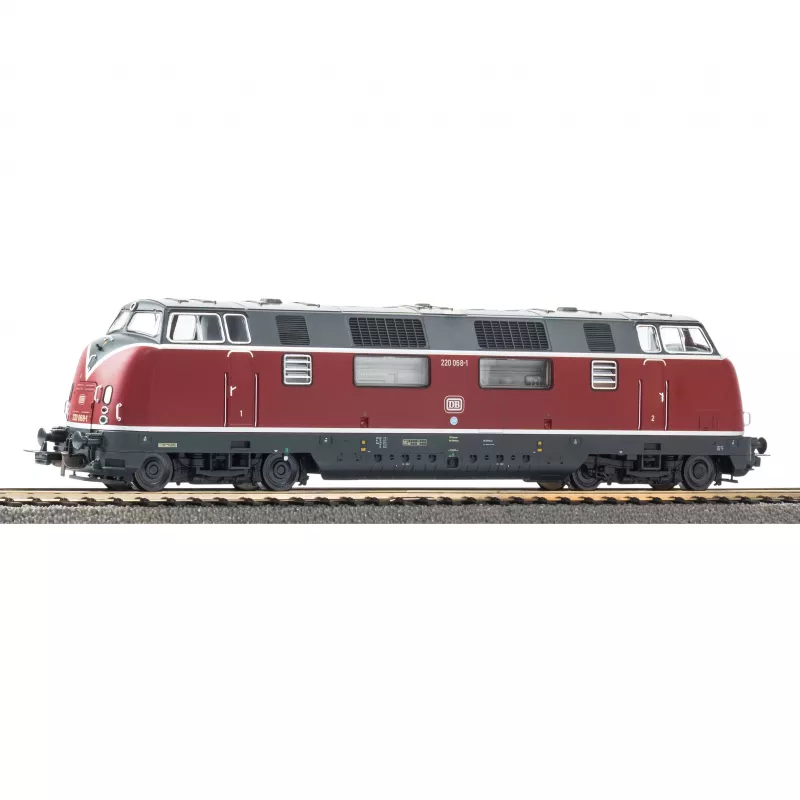 PIKO 59726 H0 dyzelinis lokomotyvas BR 220 DB IV era