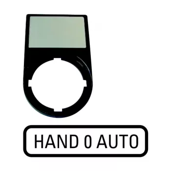 Eaton M22S-ST-D12 lentelė su žymėjimu 0-1 perjungikliams, balta 216493