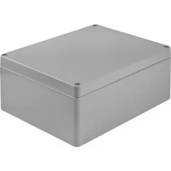 Bopla Universalus korpusas 280 x 230 x 111 aliuminis sidabriškai pilkas (RAL 7001) A 155 01155000.H